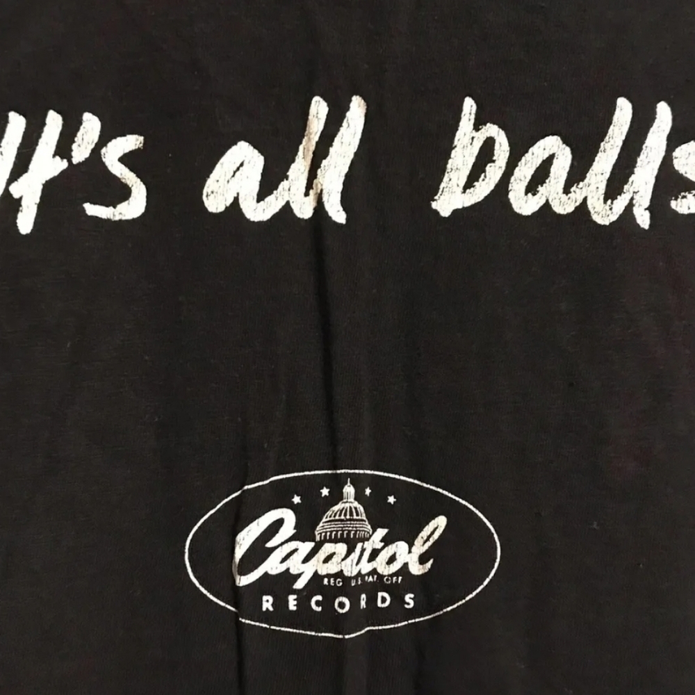 Wings T-SHIRT Paul McCartney CAPITOL “It’s All Balls” VENUS AND MARS The Beatles